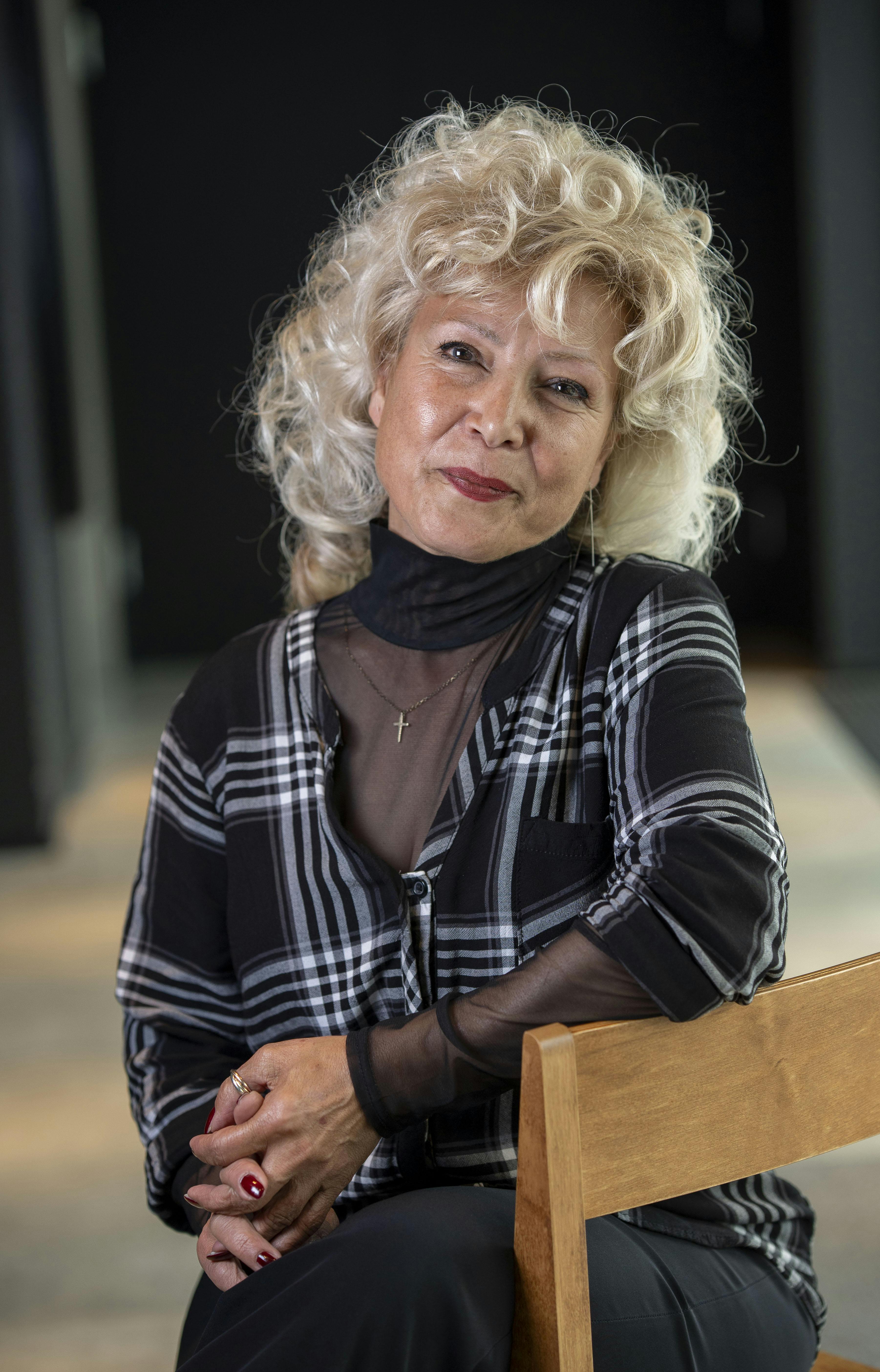 Femia, 62, kom i "Hotel Romantik” på spadate med Steen. 