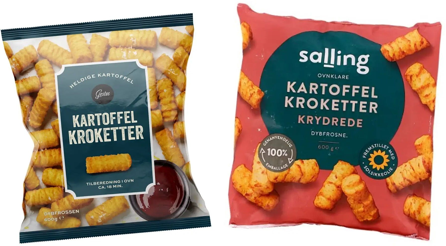 For ti dage siden var der problemer med kroketterne fra mærket Gestus. Nu er stoffet også fundet i samme fødevarer solgt i Føtex og Bilka over hele landet.