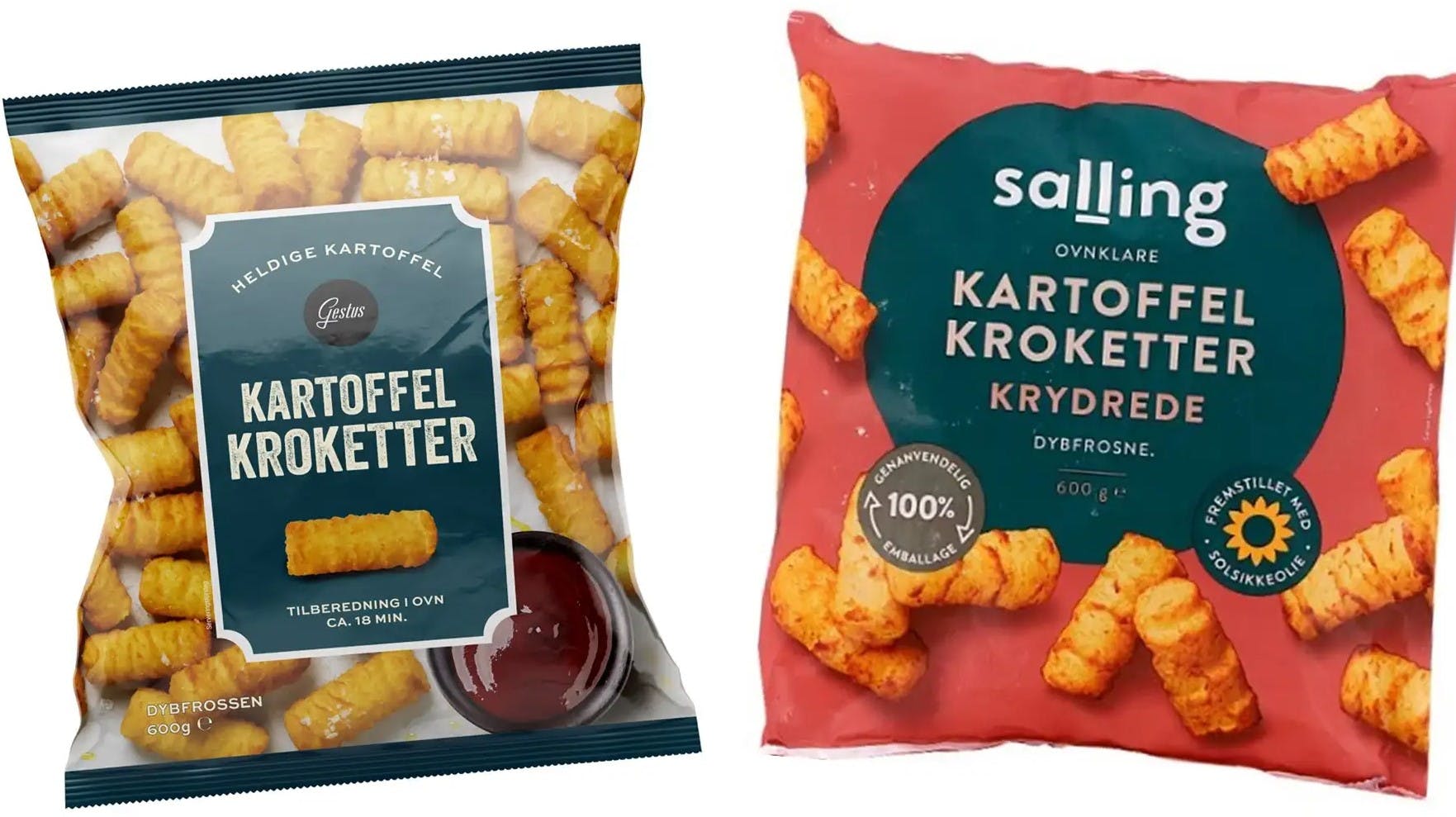 For ti dage siden var der problemer med kroketterne fra mærket Gestus. Nu er stoffet også fundet i samme fødevarer solgt i Føtex og Bilka over hele landet.