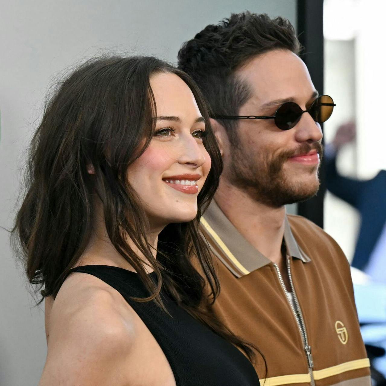 Pete Davidson og kæresten Elsie Hewitt.