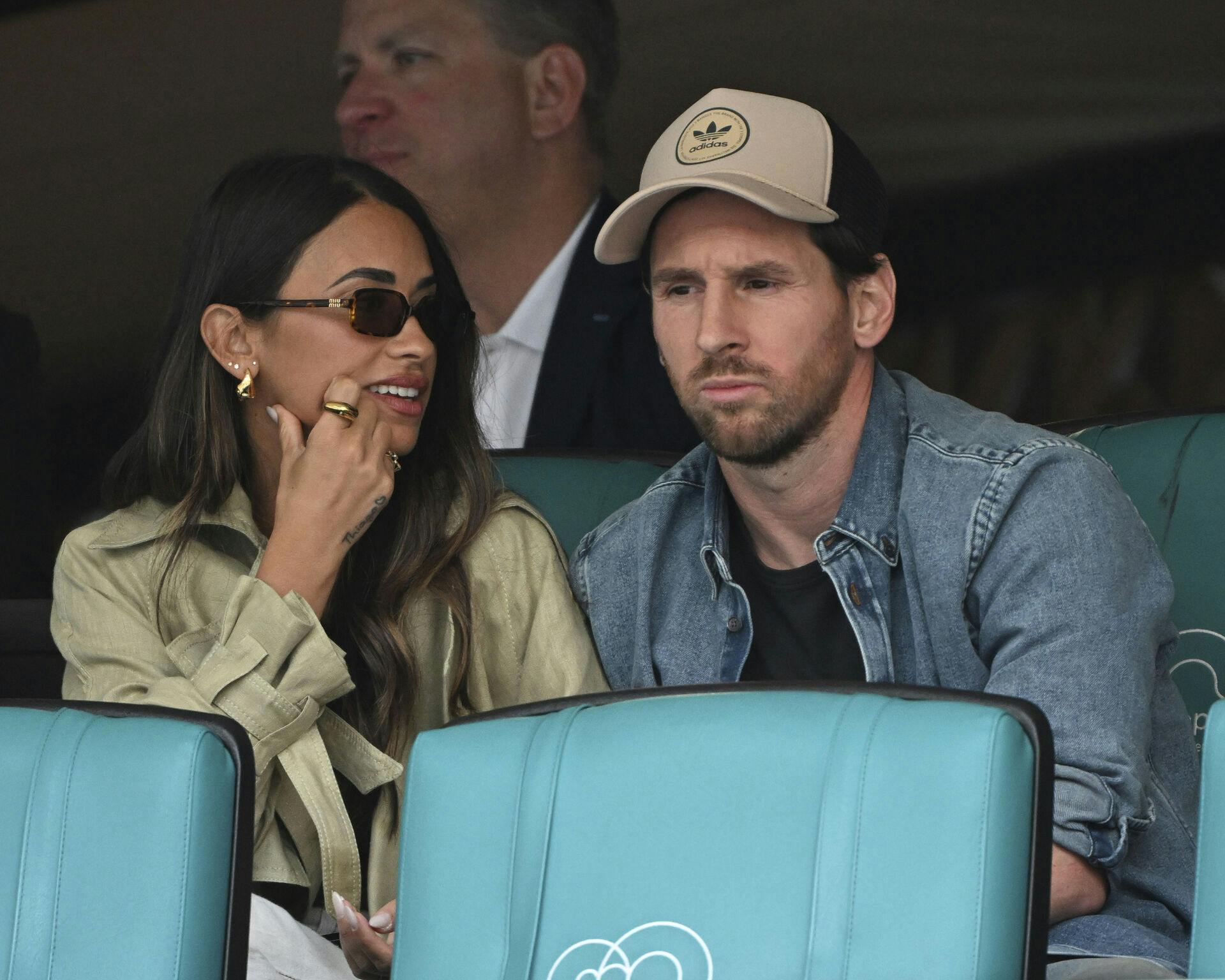Lionel Messi var søndag til Coldplay-koncert, hvor han kom i fokus. 