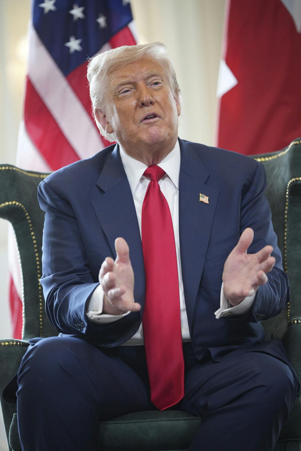 Donald Trump er meget skuffet over, at Vladimir Putin fortsat bomber civile områder i Ukraine.