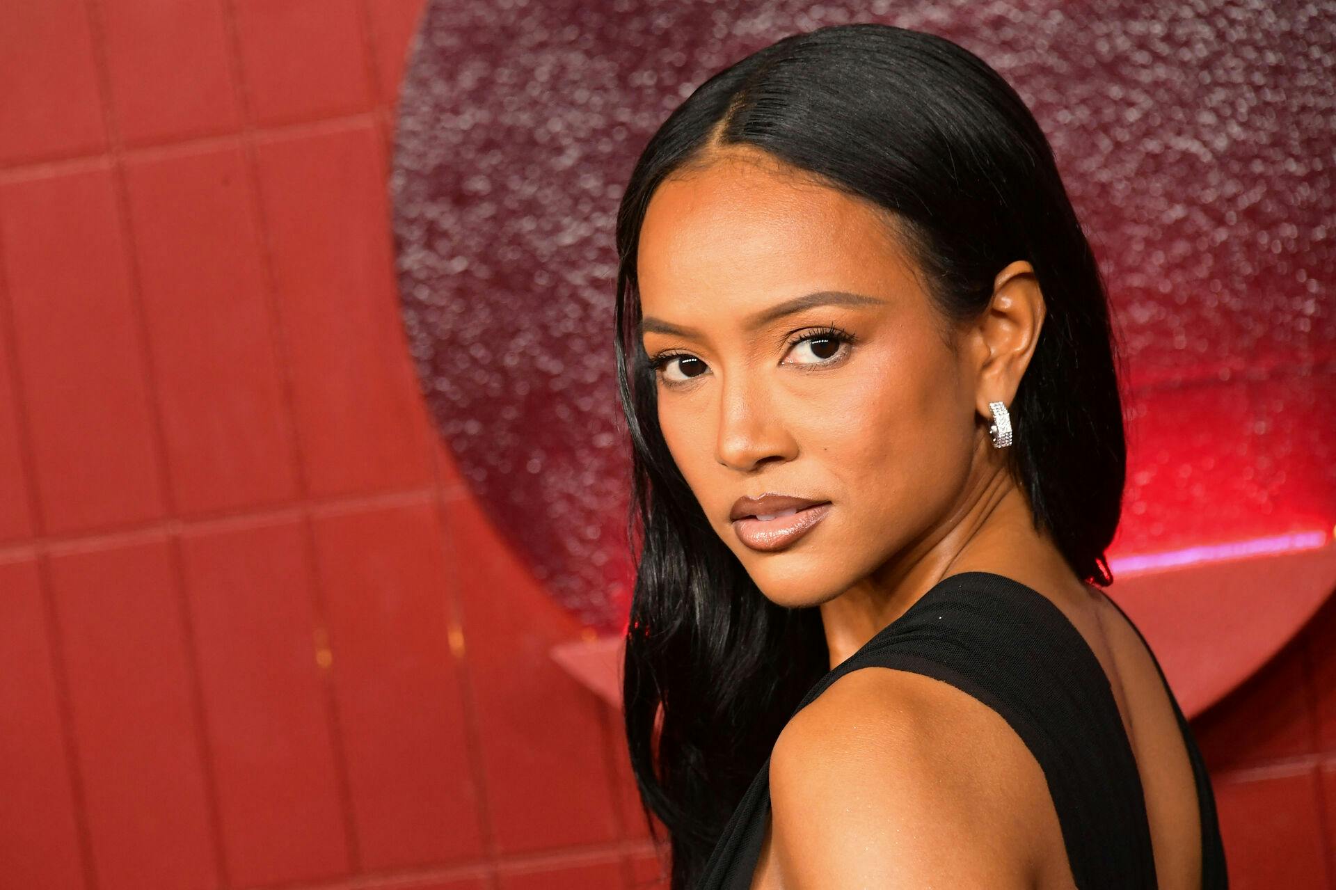 Karrueche Tran i februar måned.