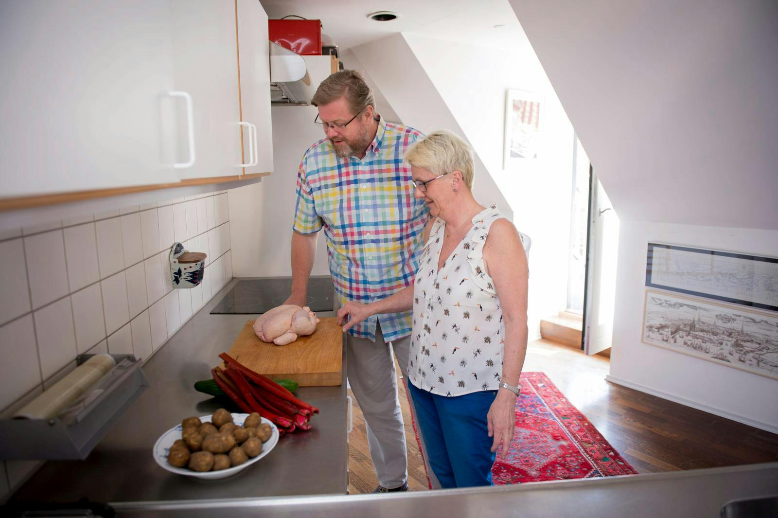 Parret har fået mere tid til privatliv. Også i køkkenet.