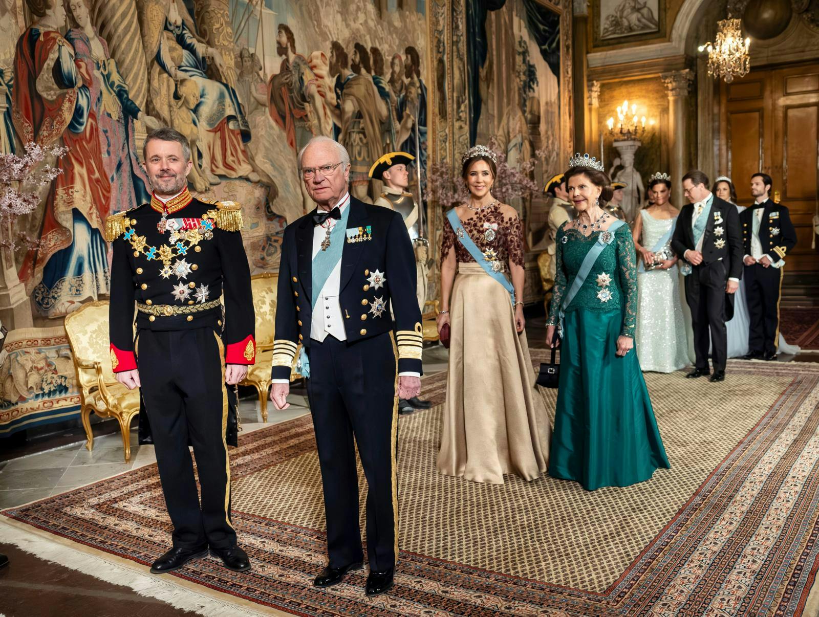 Dronning Silvia og kong Carl Gustaf modtog beskeden om Christine Bernadottes død kort før sommerferien.