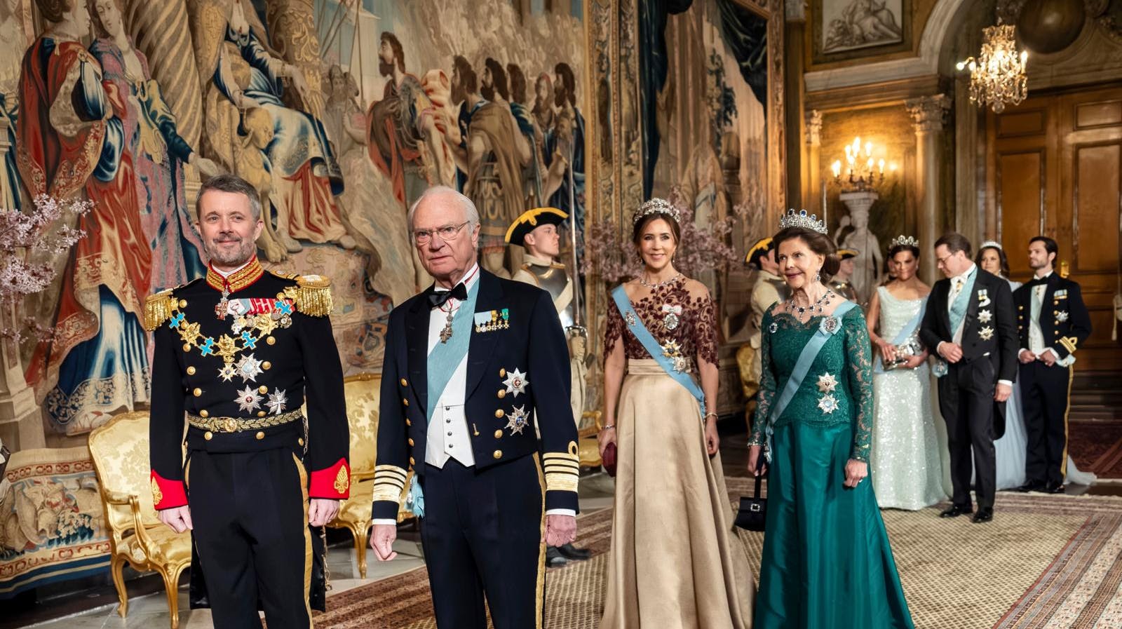 Dronning Silvia og kong Carl Gustaf modtog beskeden om Christine Bernadottes død kort før sommerferien.