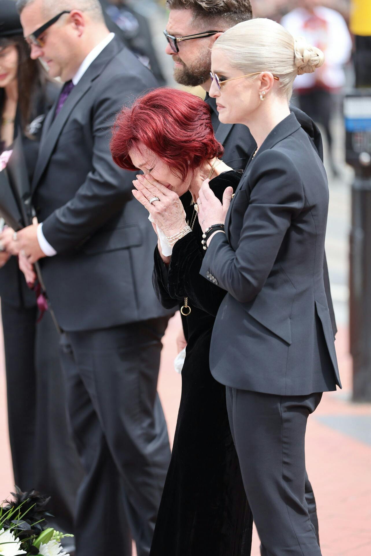 Sharon Osbourne kunne ikke holde tårerne tilbage.