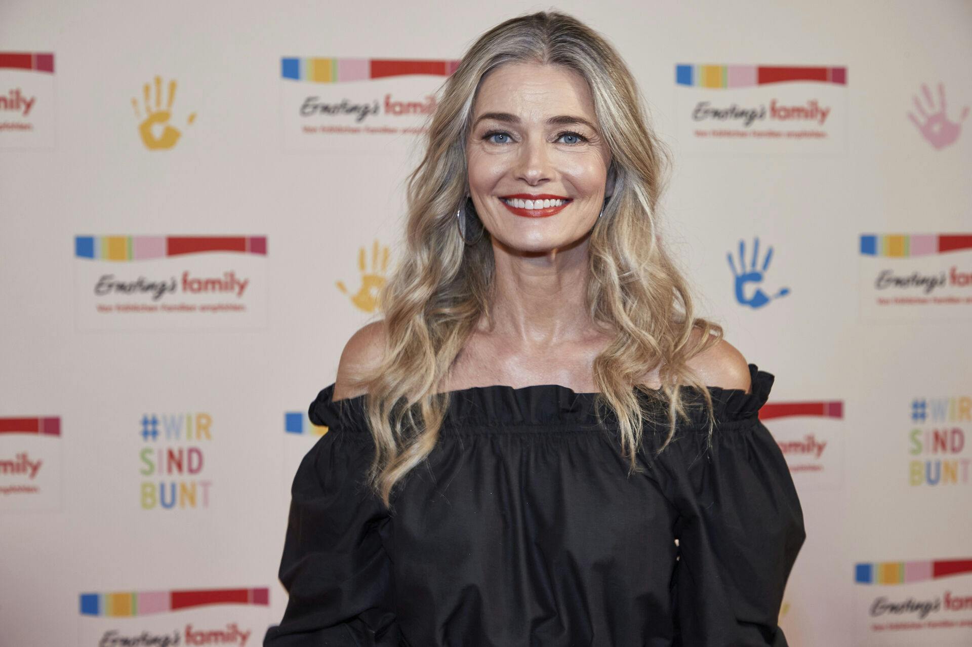 20 June 2022, Hamburg: Paulina Porizkova, model, actress and author, comes to the Ernsting's family Fashion Show at the hotel "Atlantic". Photo by: Georg Wendt/picture-alliance/dpa/AP Images
