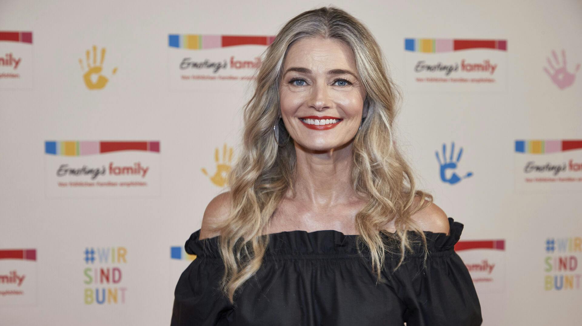 20 June 2022, Hamburg: Paulina Porizkova, model, actress and author, comes to the Ernsting's family Fashion Show at the hotel "Atlantic". Photo by: Georg Wendt/picture-alliance/dpa/AP Images
