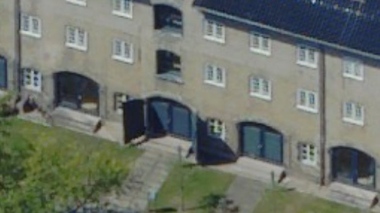 Rækkehuset her er netop blevet solgt for 58,5 millioner kroner.