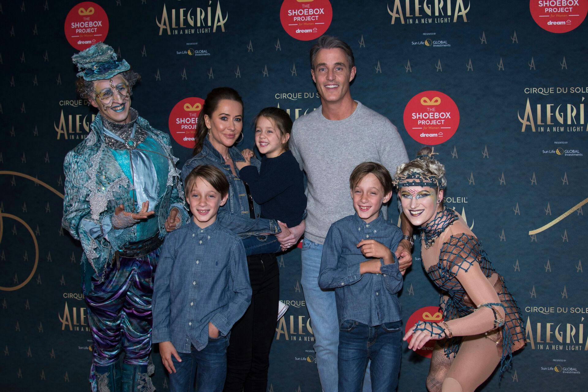 Ben og Jessica Mulroney har drengene Brian og John samt datteren Isabel.