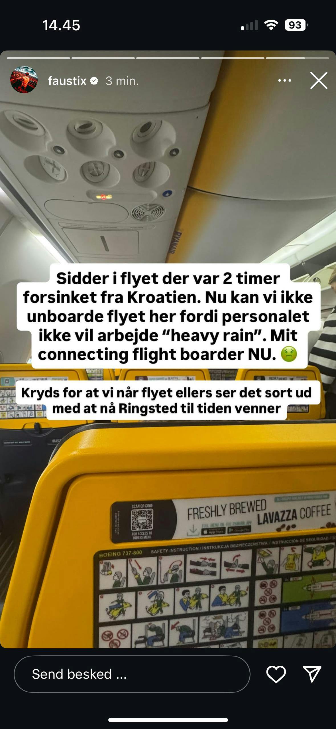 Morten 'Faustix' Olsen er ikke sikker på, at han kan nå til Ringsted Festival.