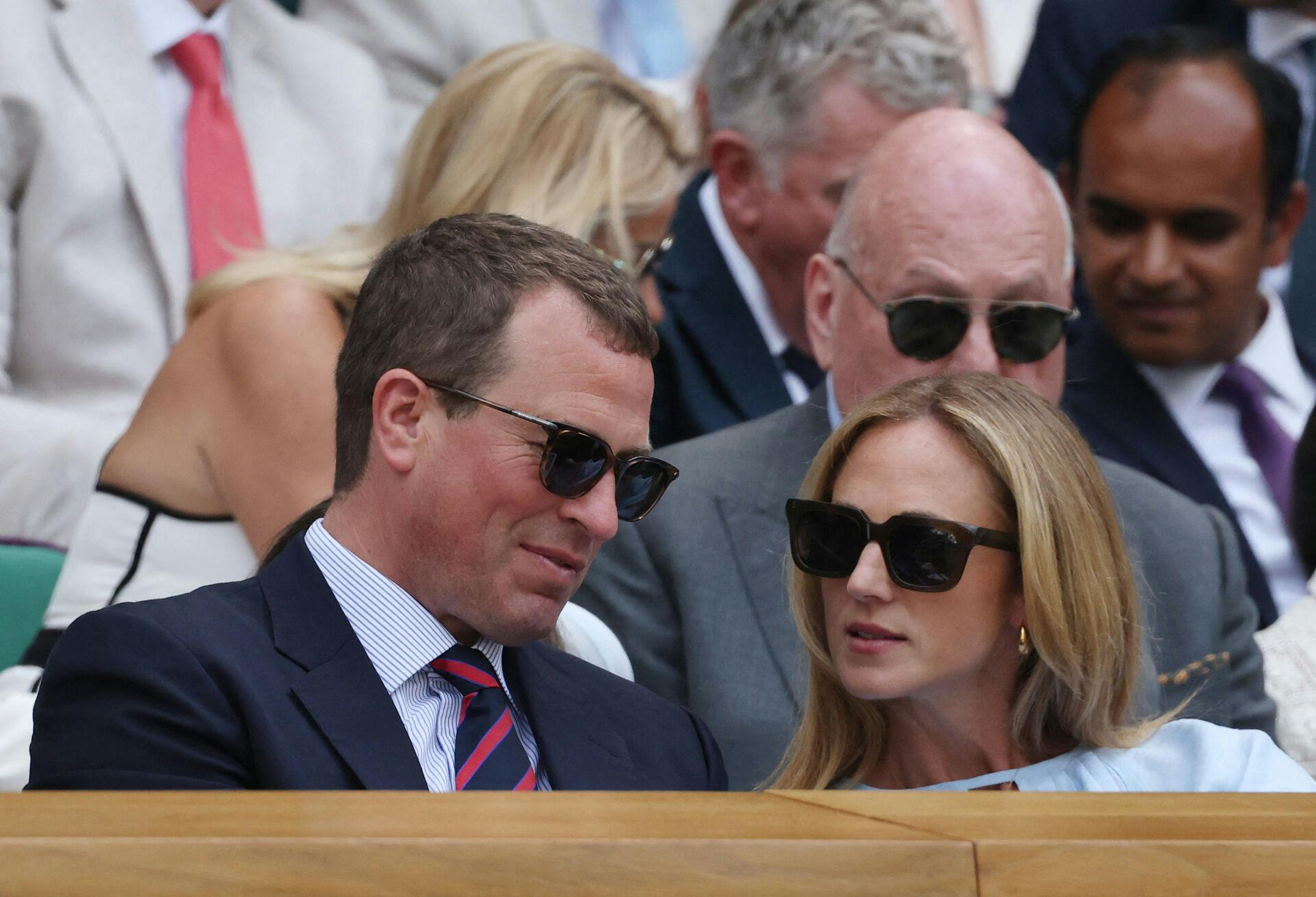 Peter Phillips og Harriet Sperling var tidligere i år til stede ved tennisturneringen Wimbledon.