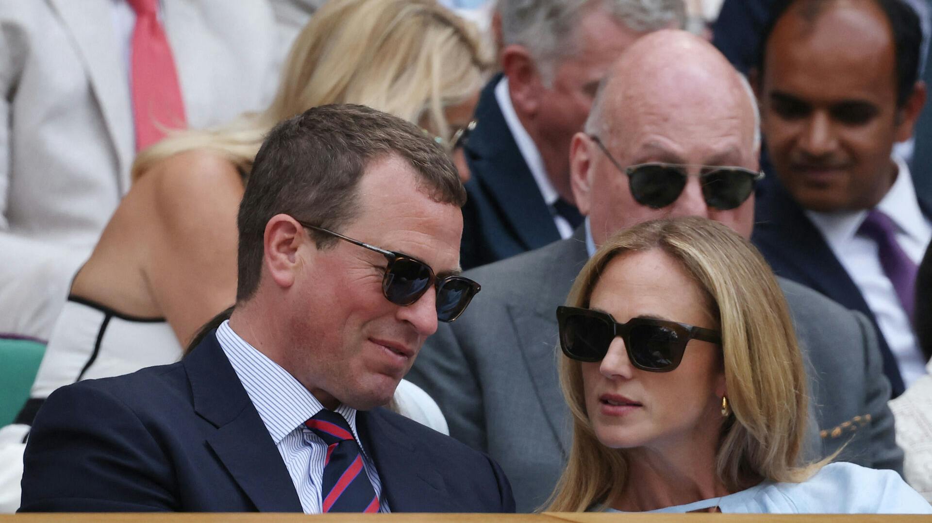 Peter Phillips og Harriet Sperling var tidligere i år til stede ved tennisturneringen Wimbledon.