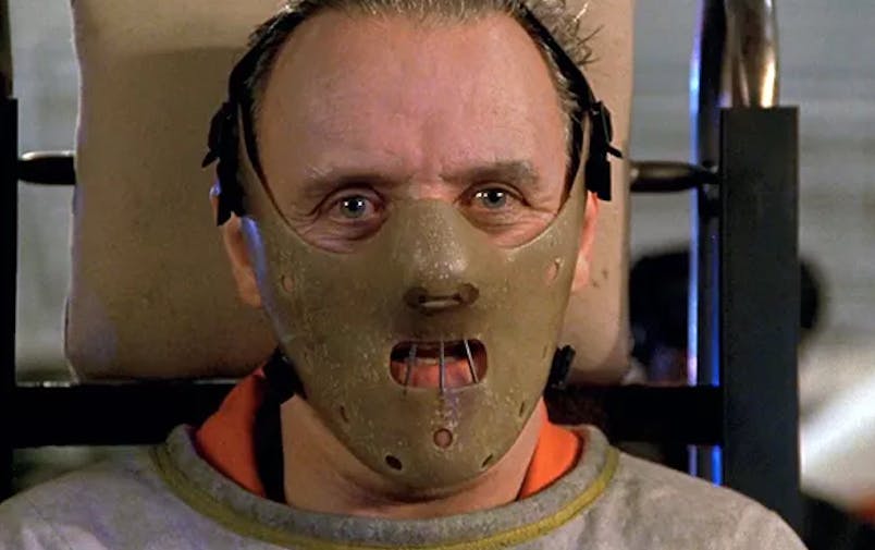 Anthony Hopkins i "The Silence of the Lambs" fra 1991.