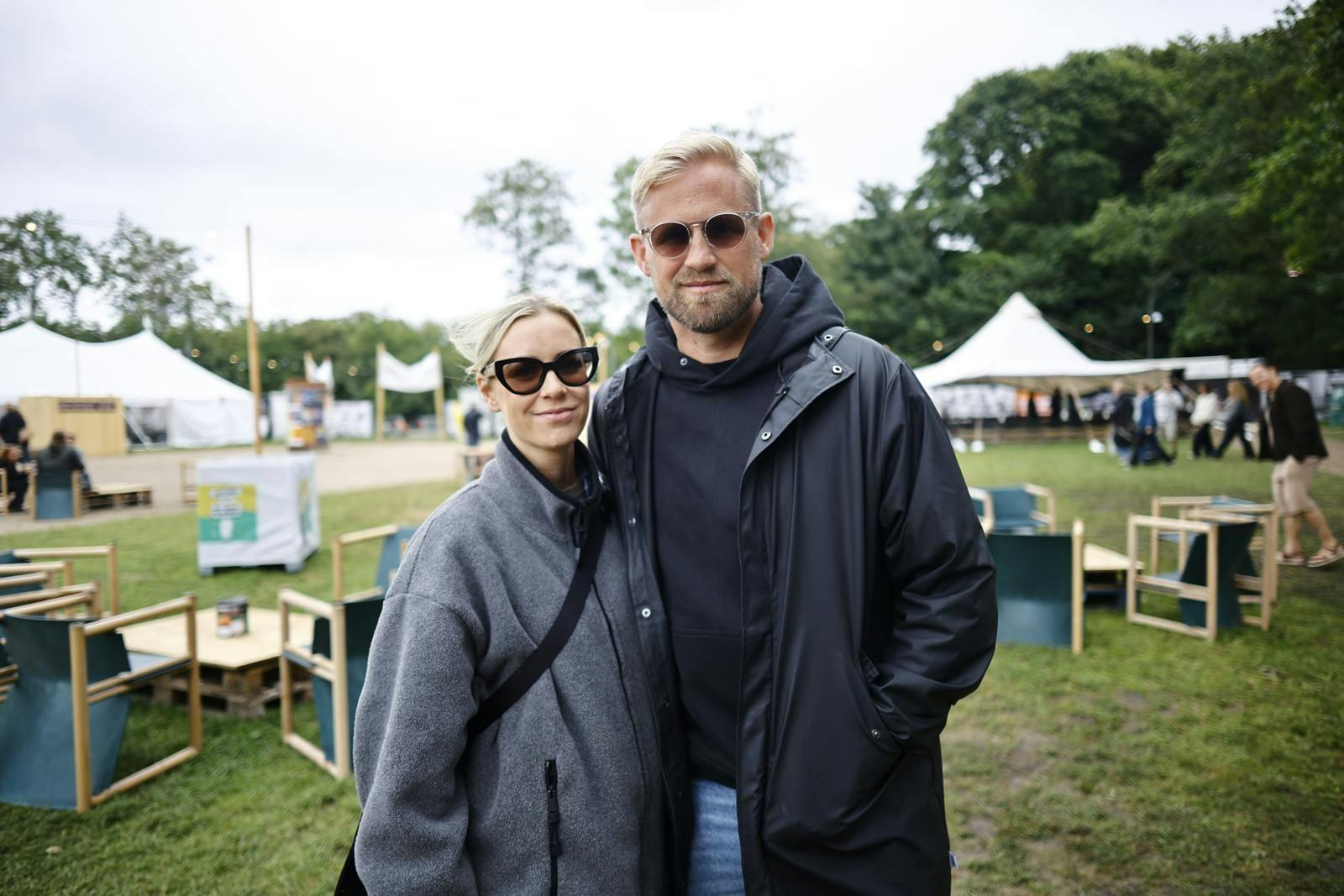 Kasper og Stine Schmeichel blev senest set offentligt sammen under Roskilde 2025.