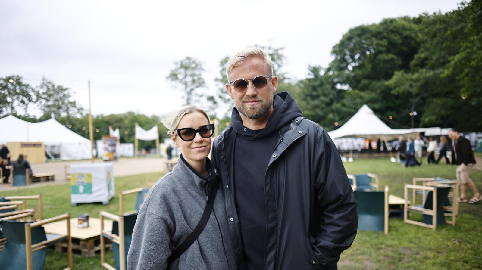 Kasper og Stine Schmeichel blev senest set offentligt sammen under Roskilde 2025.