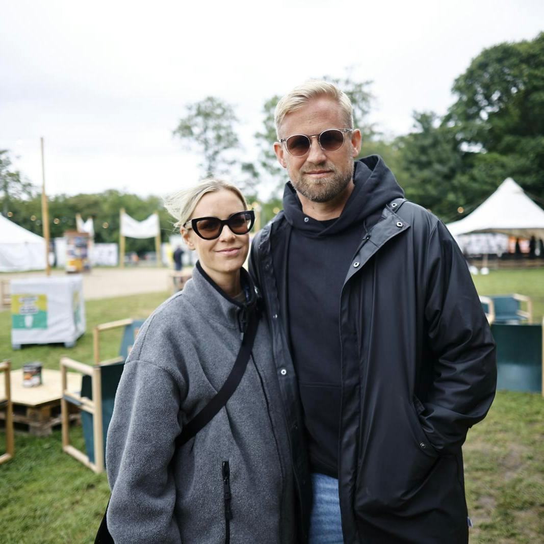 Kasper og Stine Schmeichel blev senest set offentligt sammen under Roskilde 2025.