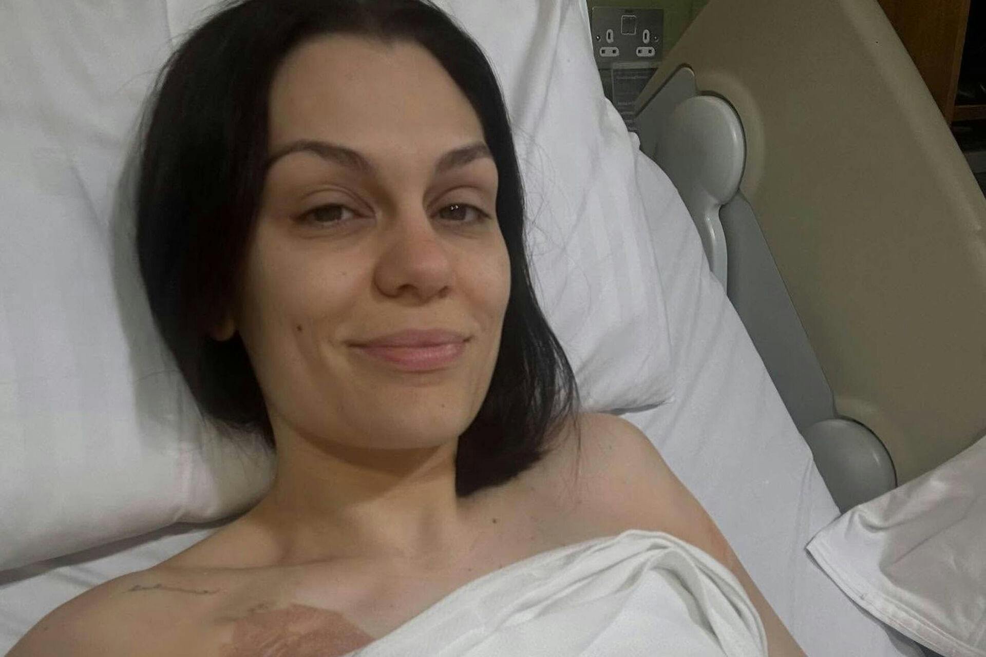 Jessie J røg i weekenden på hospital.