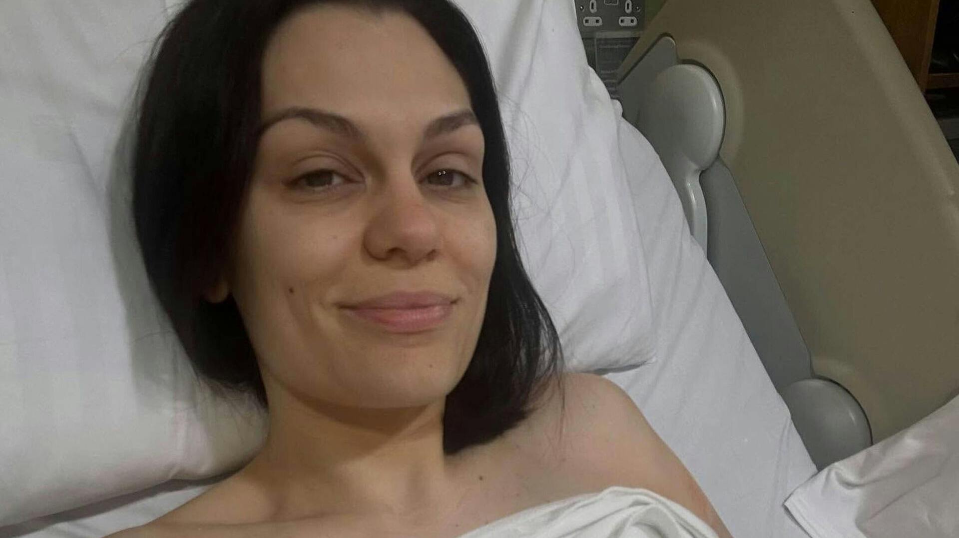 Jessie J røg i weekenden på hospital.