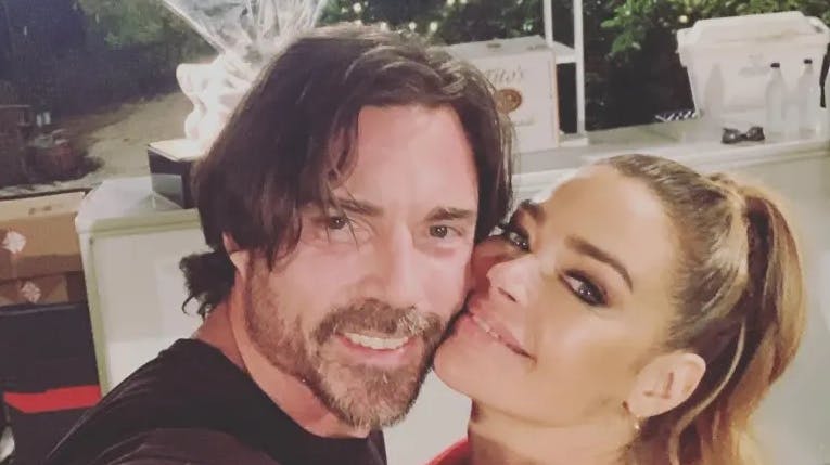 Denise Richards og Aaron Phypers, mens alt stadig var fryd og gammen mellem dem.