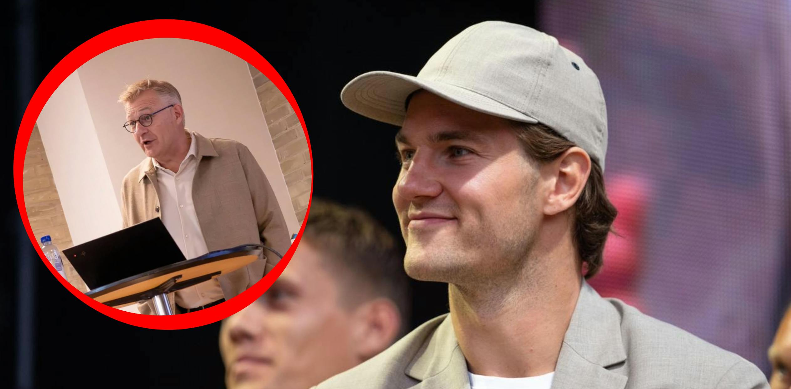 Far og søn har et meget tæt parløb om både investeringer og fodboldlivet.