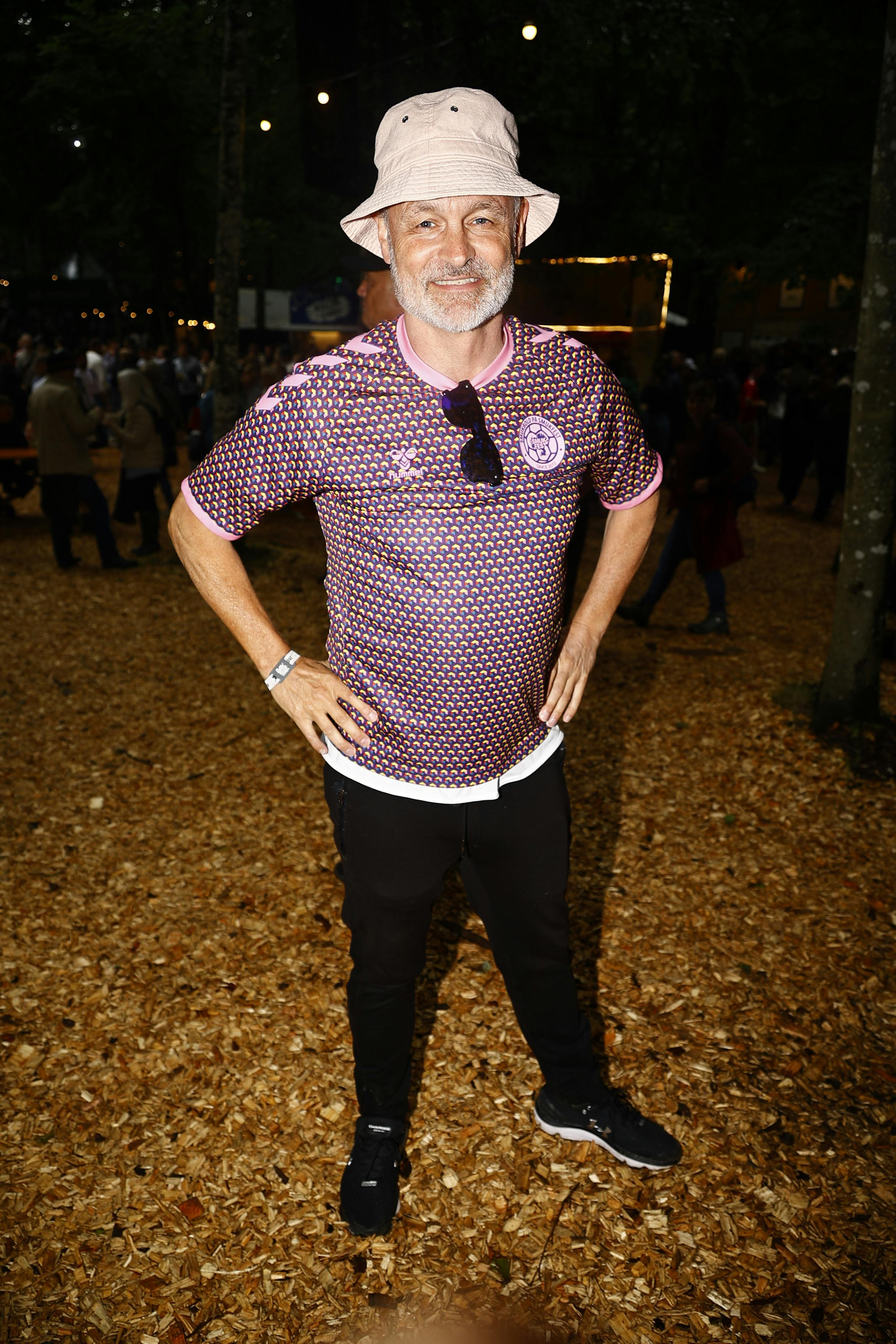 Humøret var stadig højt hos Claus Elming til trods for, at det er slut med Smukbold på Smukfest.