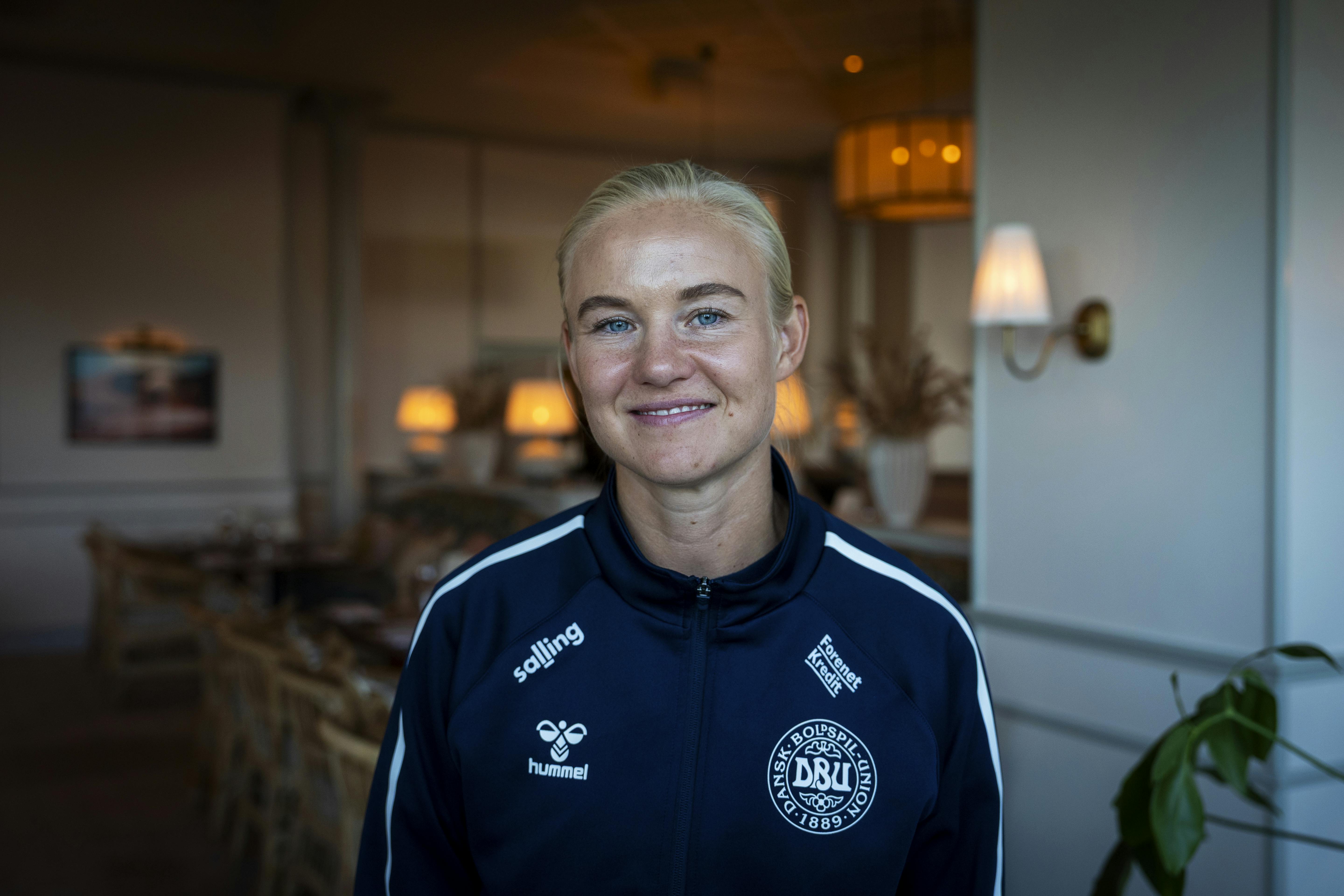 Pernille Harder kan bliver verdens bedste fodboldspiller.