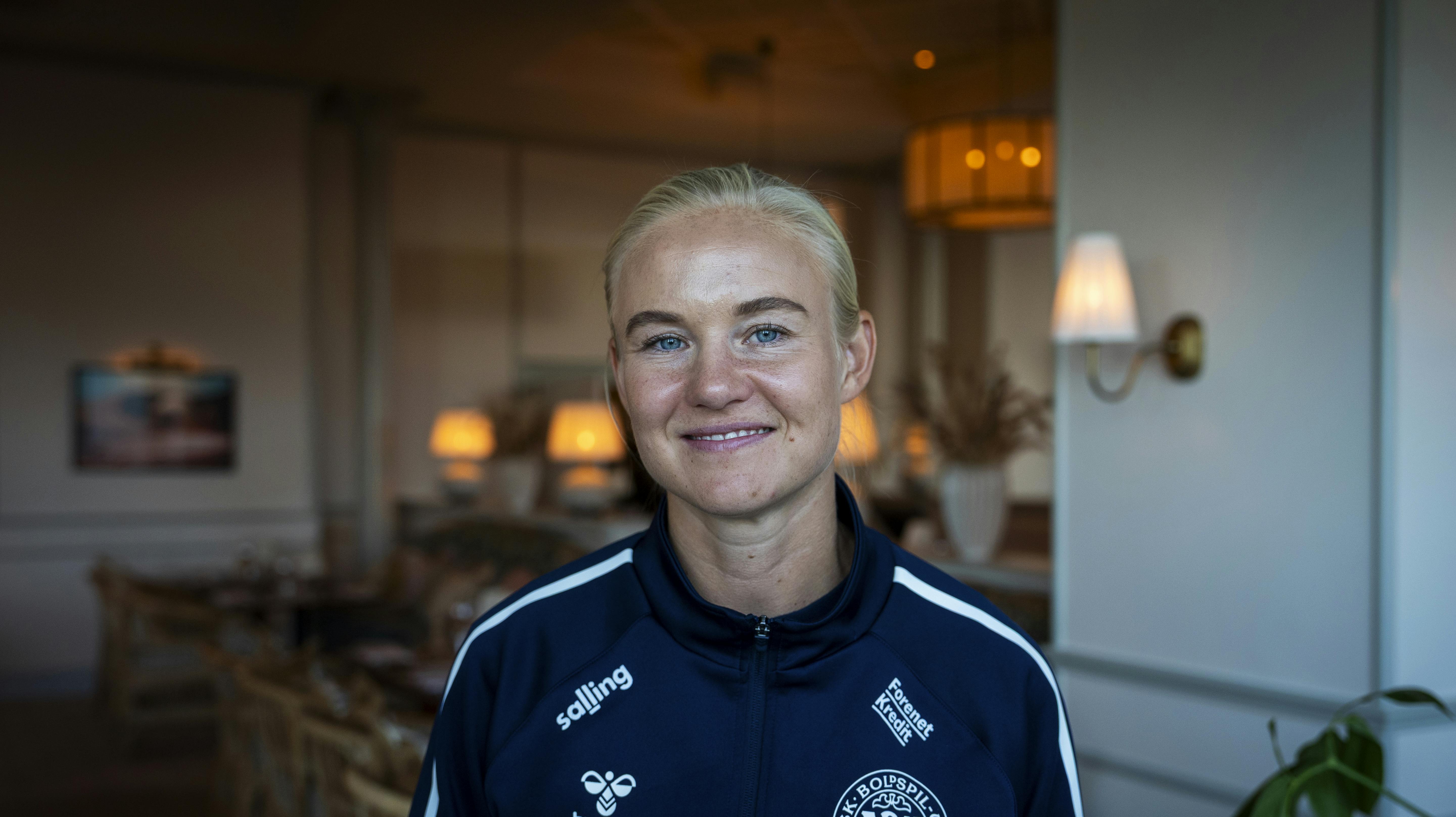 Pernille Harder kan bliver verdens bedste fodboldspiller.