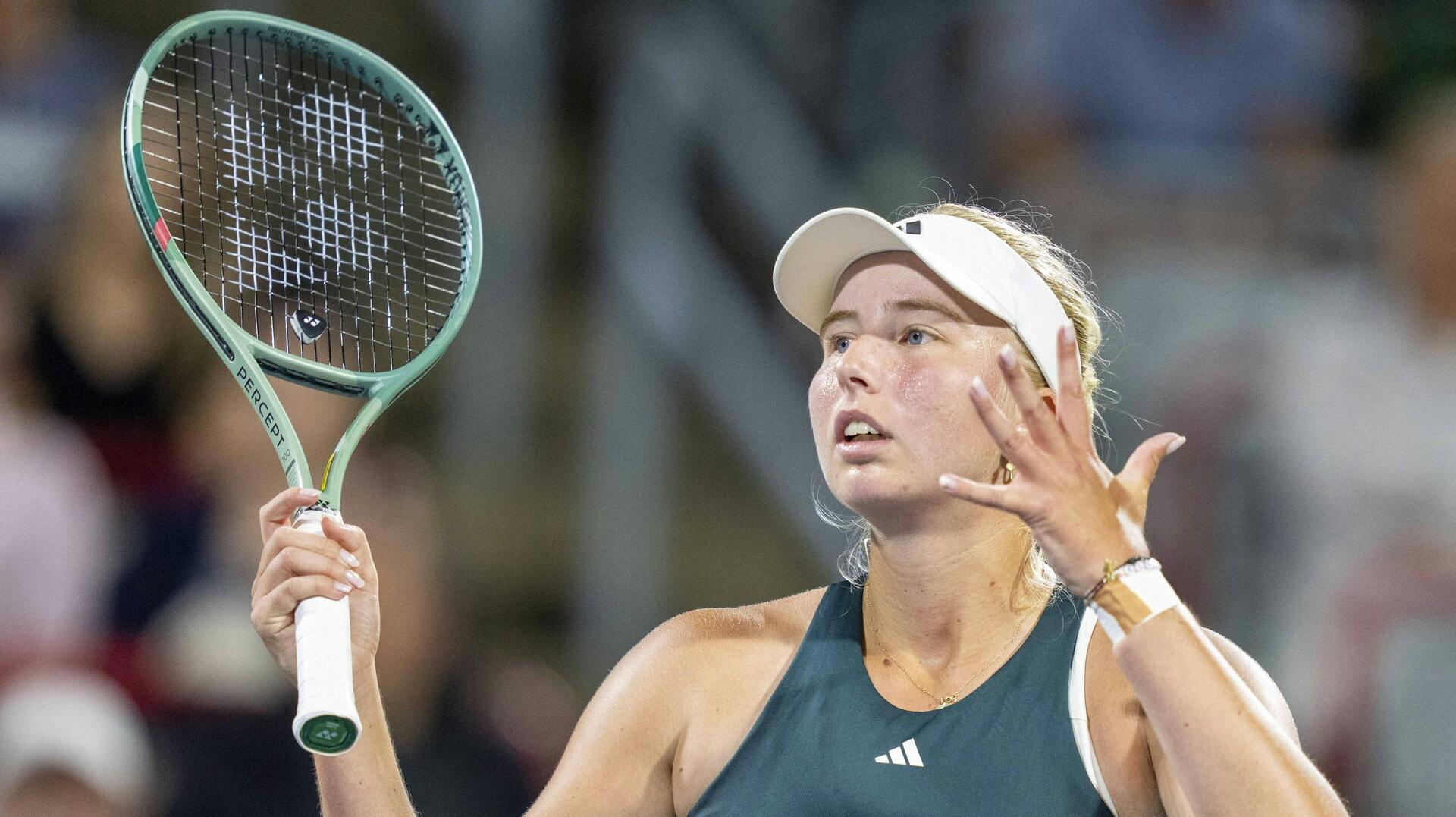 Clara Tauson tabte 6-2, 7-6 i semifinalen.