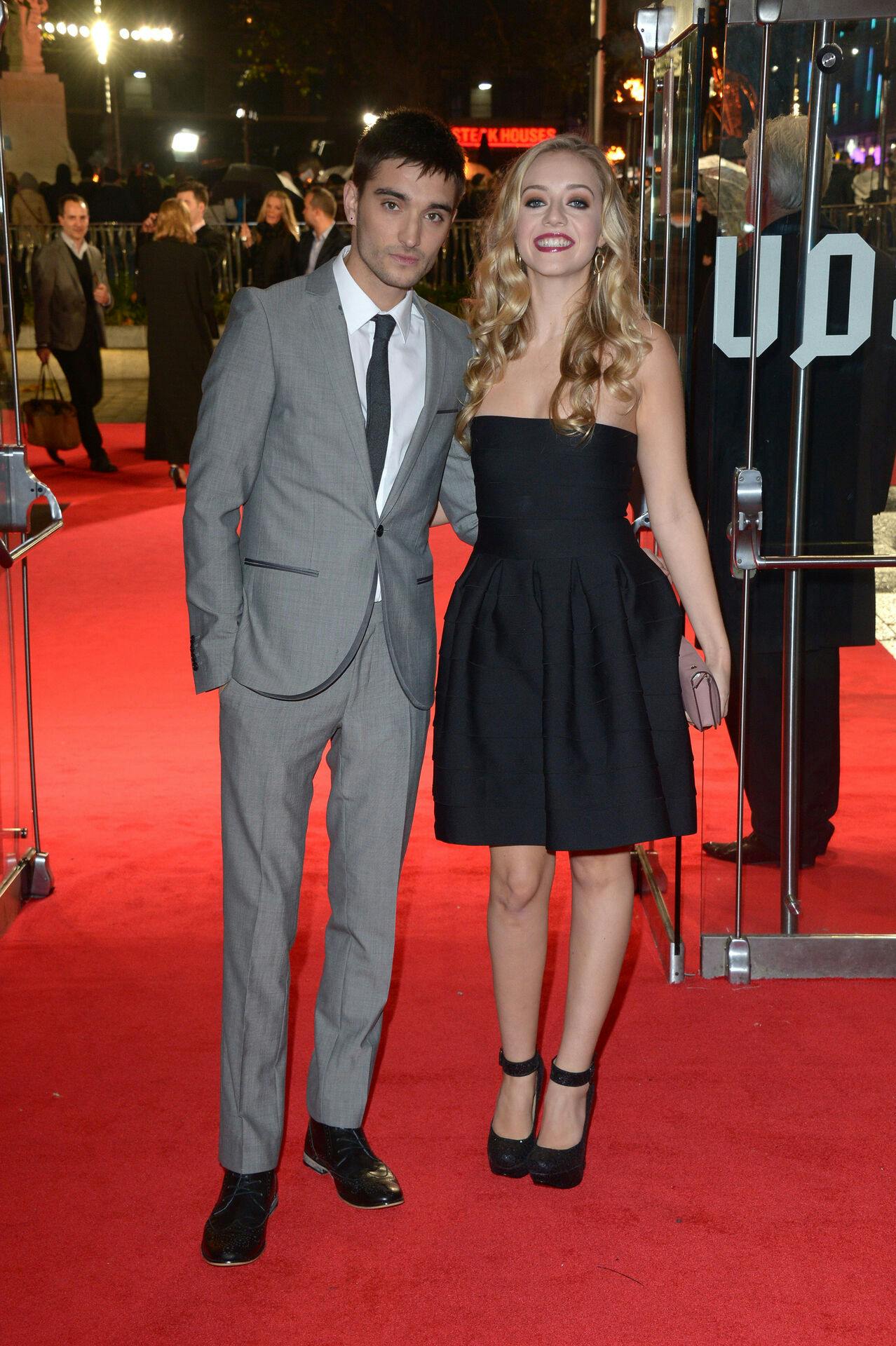 Tom Parker og Kelsey Parker fotograferet, før han på tragisk vis døde.