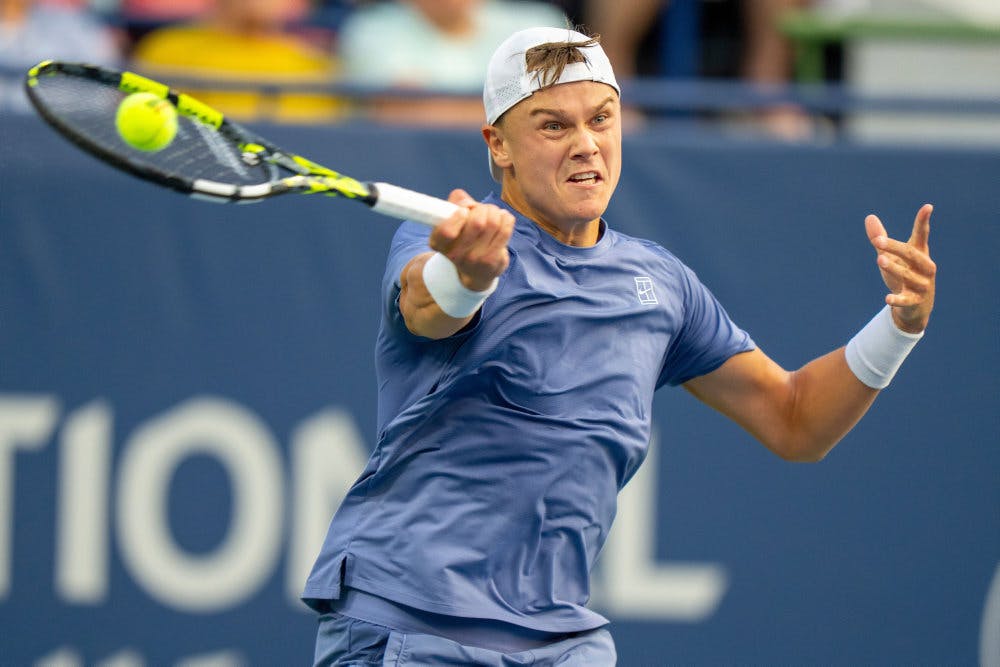 Holger Rune er ved at forberede sig til årets sidste grand slam-turnering, US Open i New York. (Arkivfoto).