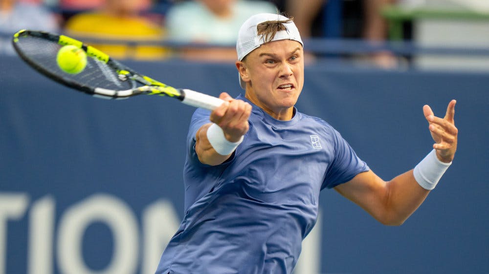 Holger Rune er ved at forberede sig til årets sidste grand slam-turnering, US Open i New York. (Arkivfoto).