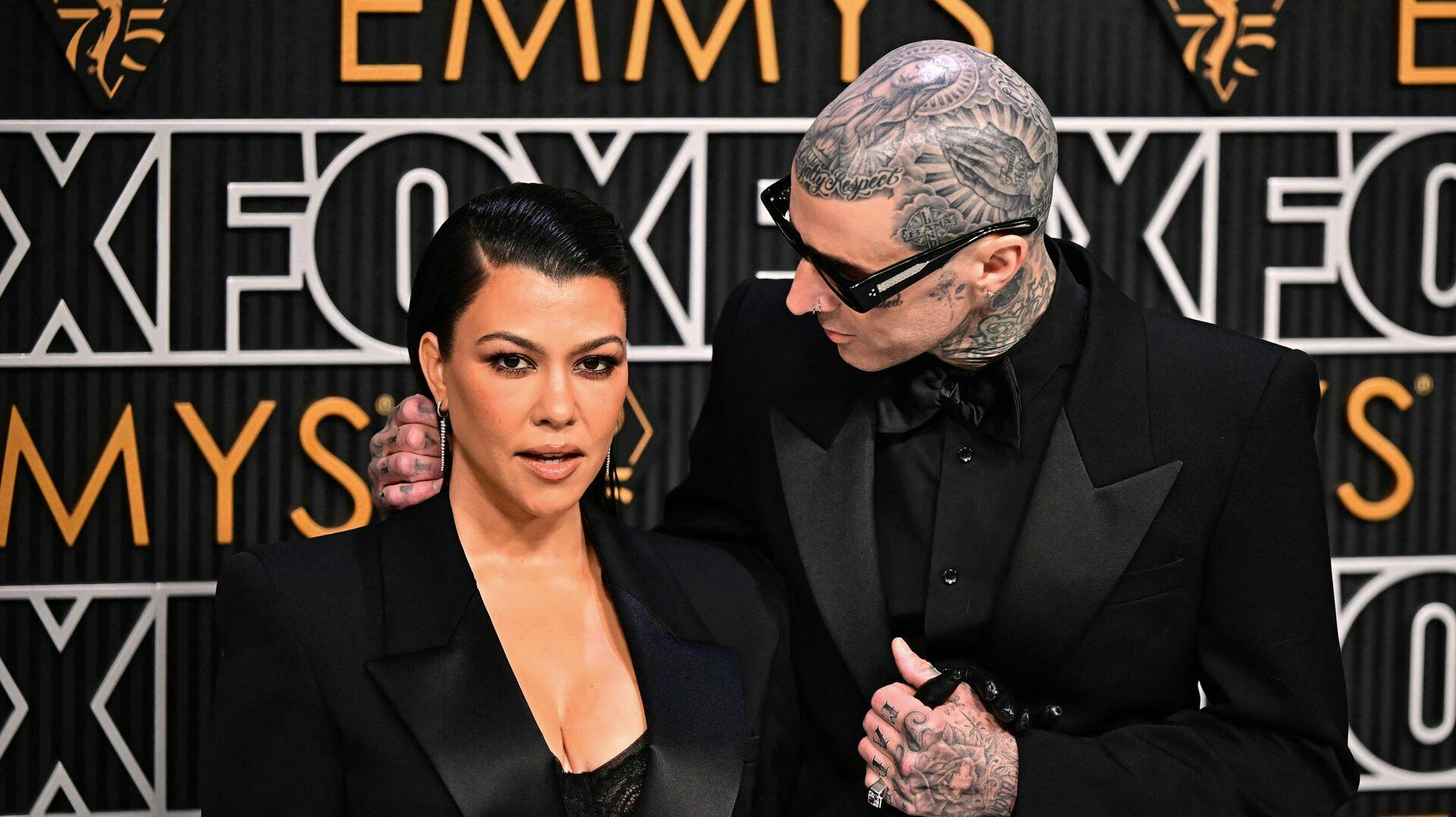 Kourtney Kardashian og Travis Barker venter IKKE endnu et barn.
