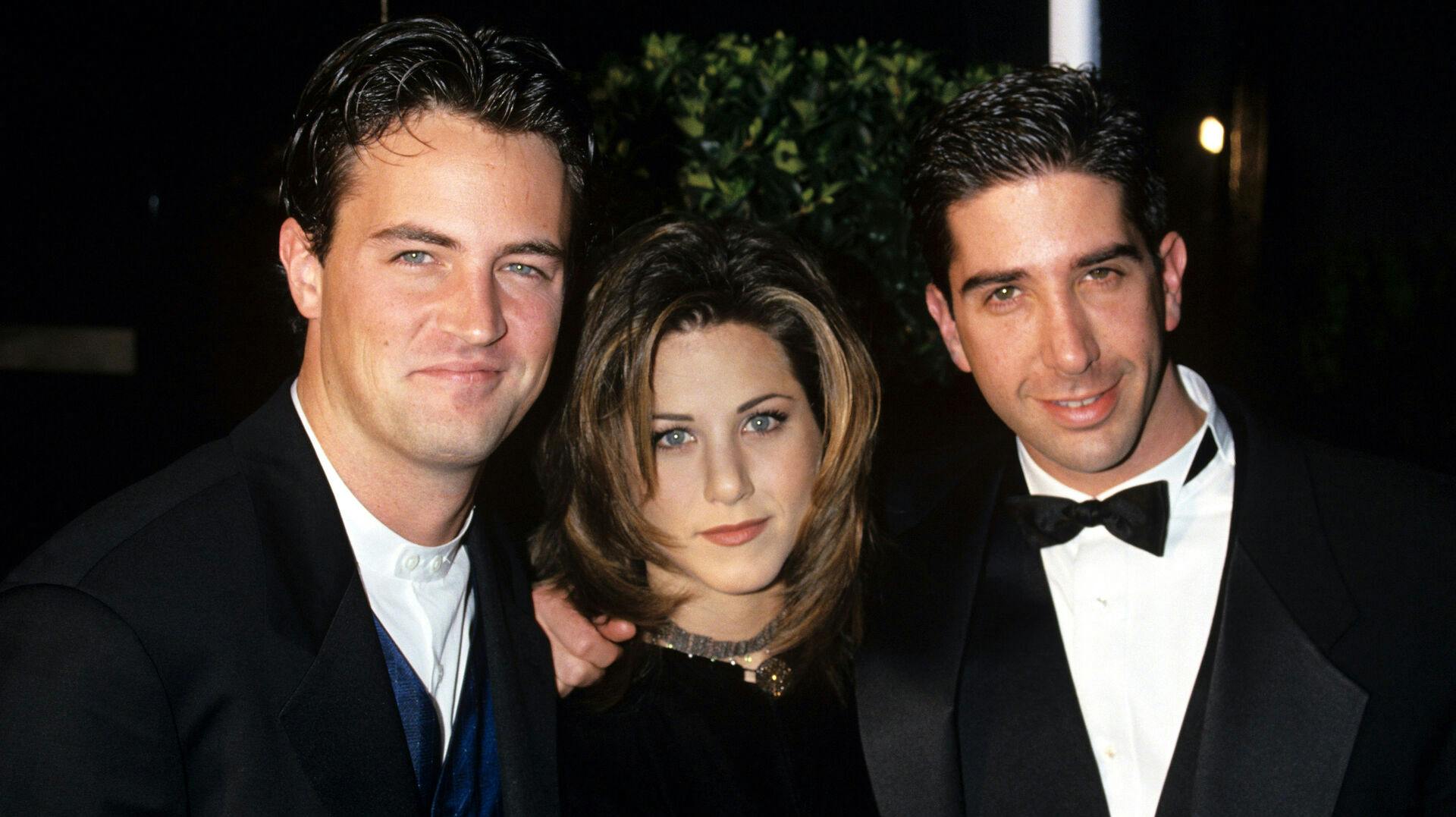 Matthew Perry, Jennifer Aniston and David Schwimmer