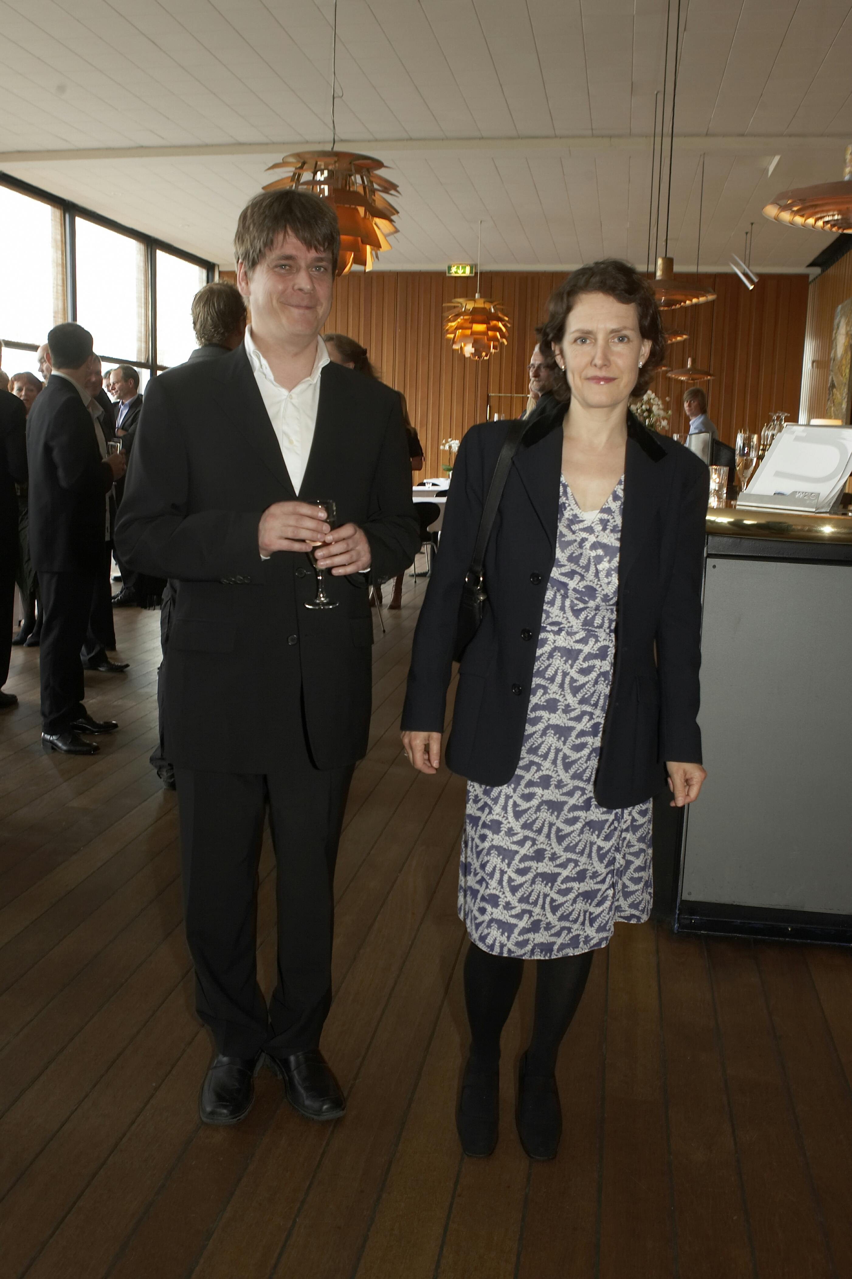Peter Lund Madsen - kone Rinette - familie - 22.05.2006Foto © Birger Storm