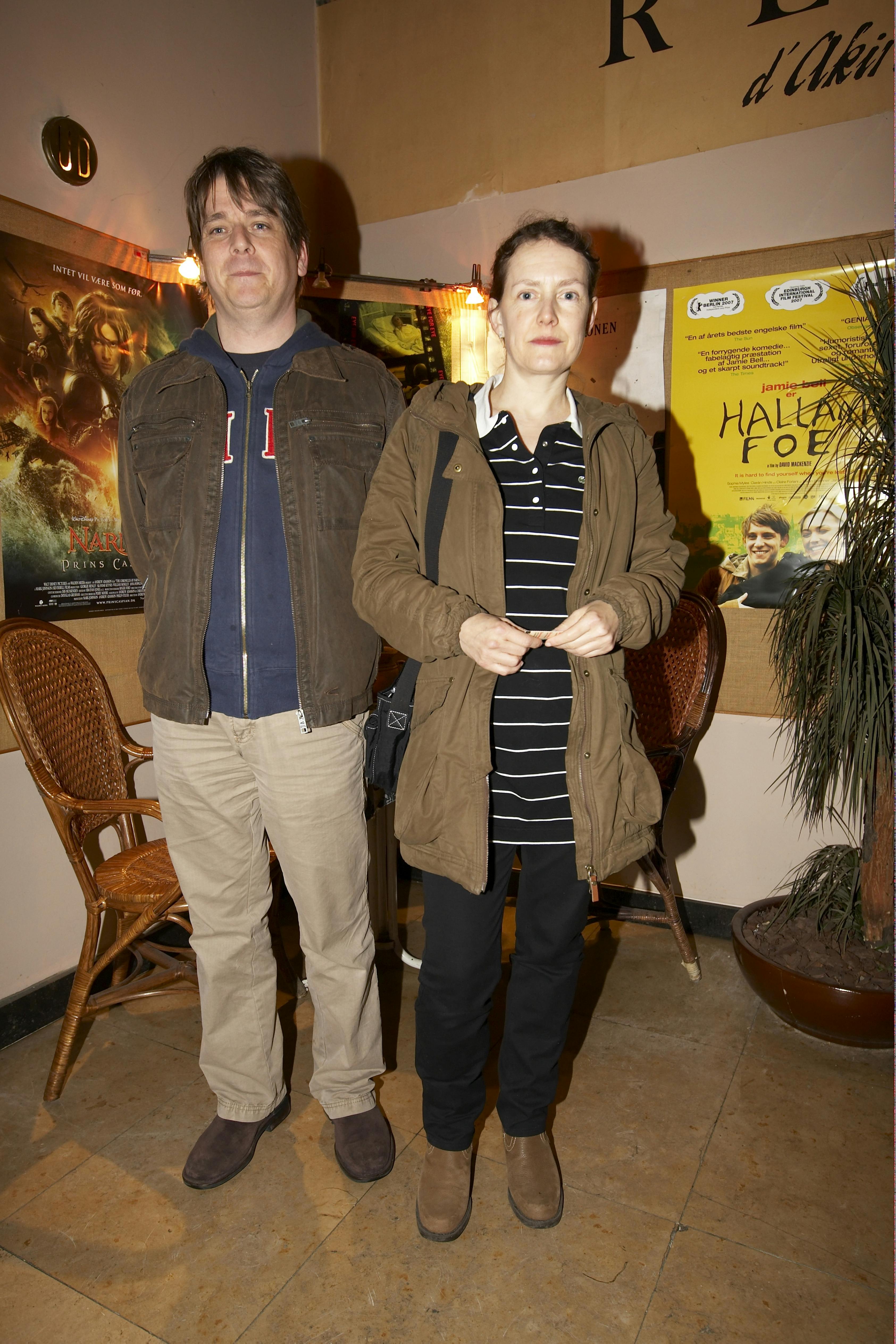 Peter Lund Madsen og hustruen fotograferet i 2008 til premiere på "Spillets Regler.