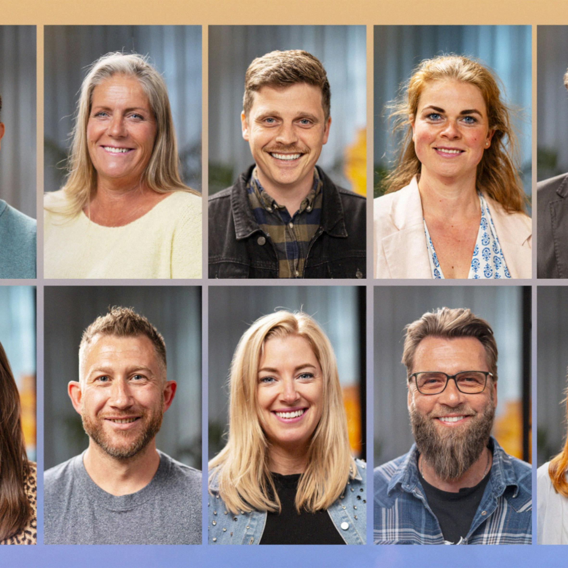 10 håbefulde singler mødes for første gang på deres bryllupsdag i sæson 11 af "Gift ved første blik". Mød deltagerne her.