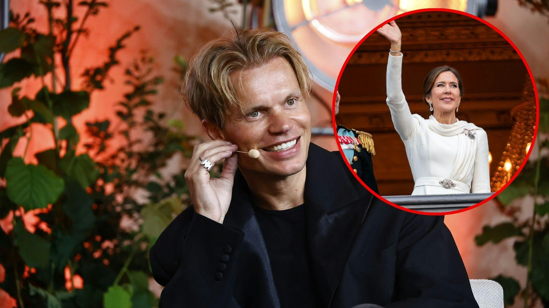 Søren Le Schmidt har med årene lært dronning Mary lidt bedre at kende end mange andre kendisser. På Smukfest afslørede kjoledesigneren lidt detaljer om, hvordan det foregår, når der skal designes en kjole til dronningen.