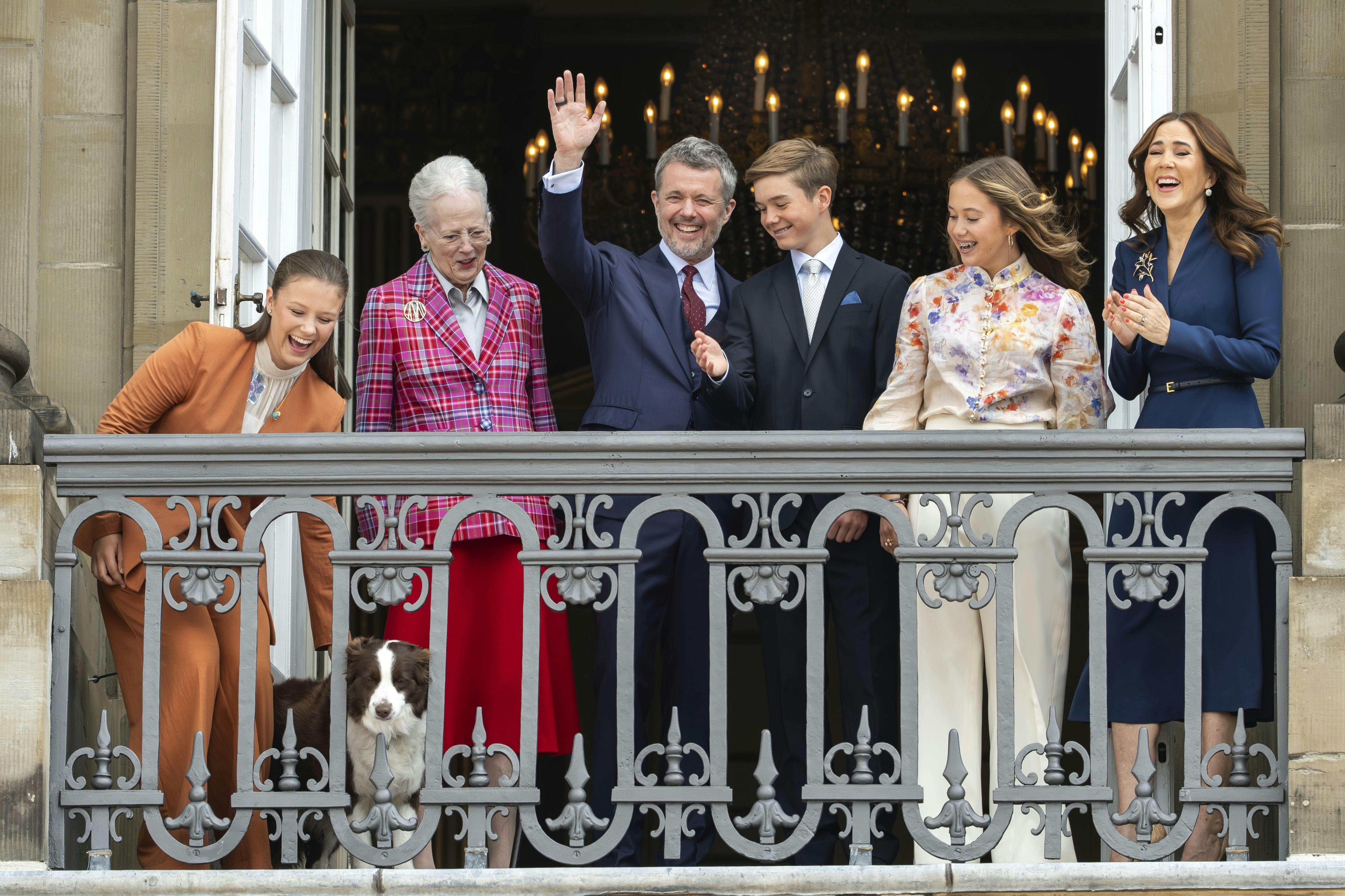 Dronnong Margrethe og resten af den kongelige familie må undvære prinsesse Josephine det næste år.