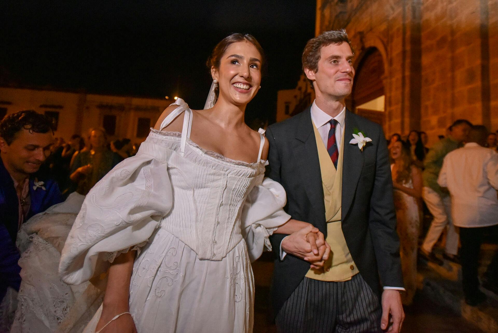 Josef-Emanuel de Liechtenstein og Claudia Echavarría.