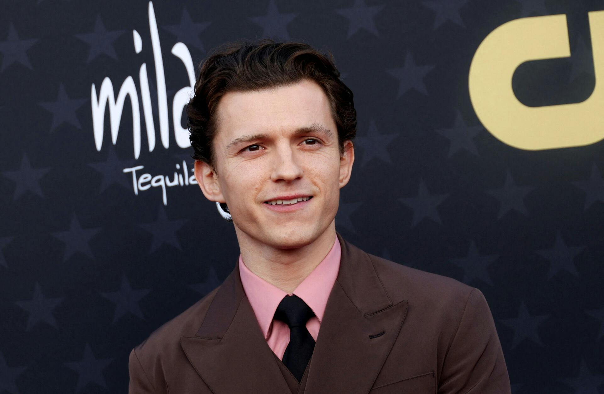 Tom Holland attends the 29th Annual Critics Choice Awards, in Santa Monica, California, U.S., January 14, 2024. REUTERS/Aude Guerrucci