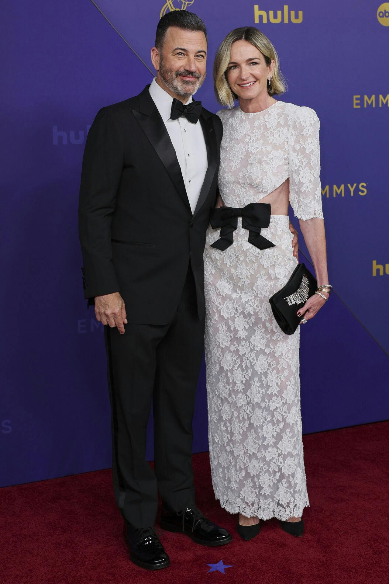 Jimmy Kimmel med sin hustru, Molly McNearney.