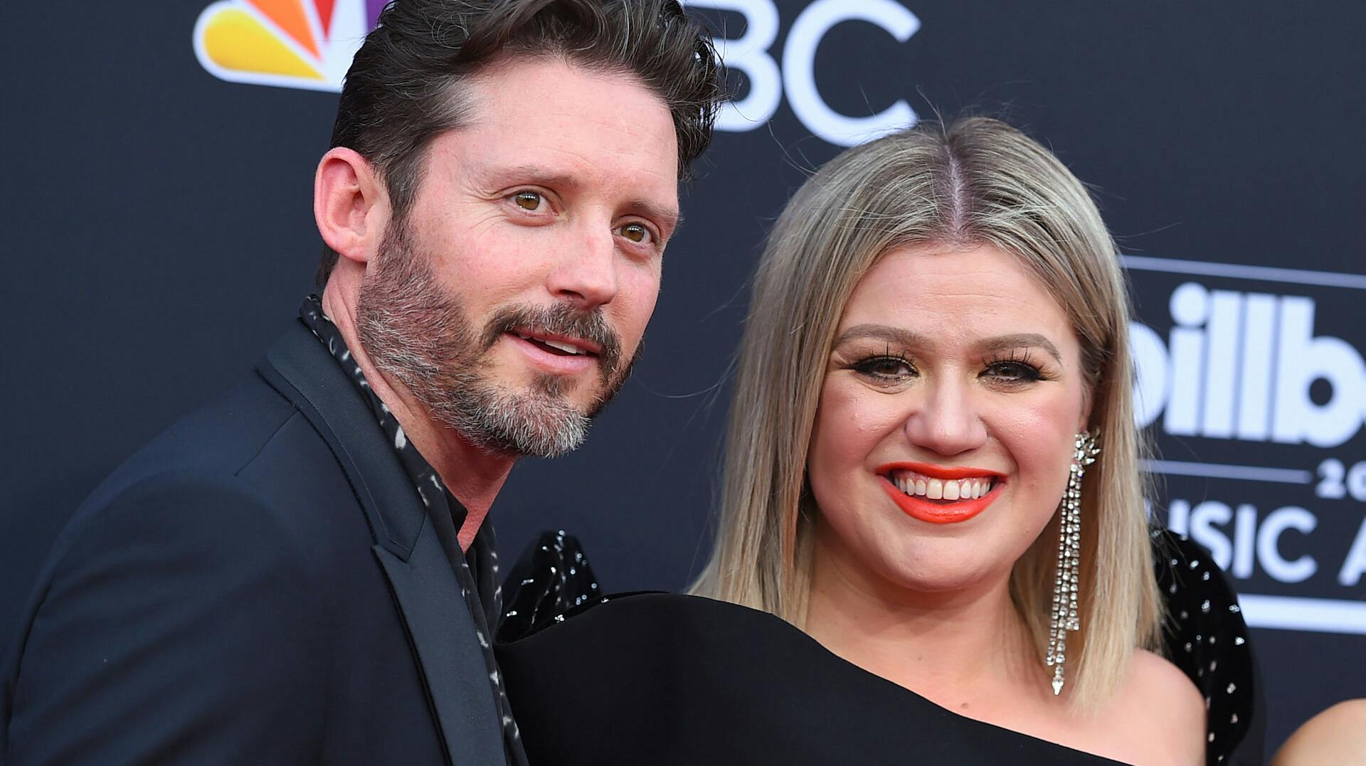 FILE - Brandon Blackstock, from left, Kelly Clarkson appear at the Billboard Music Awards on May 20, 2018, in Las Vegas. (Photo by Jordan Strauss/Invision/AP, File)