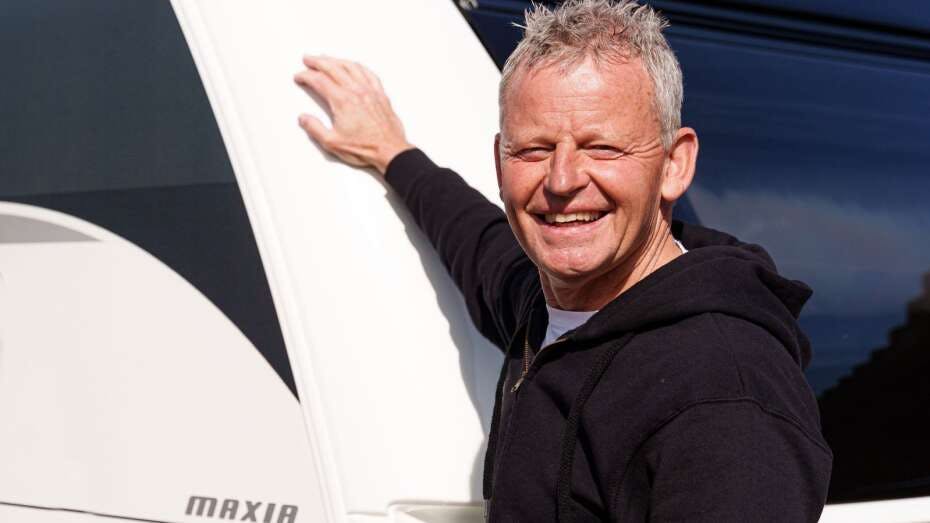 Der var et noget mindre smil på Bubbers ansigt, da han tirsdag morgen opdagede, at vognen var blevet stjålet.