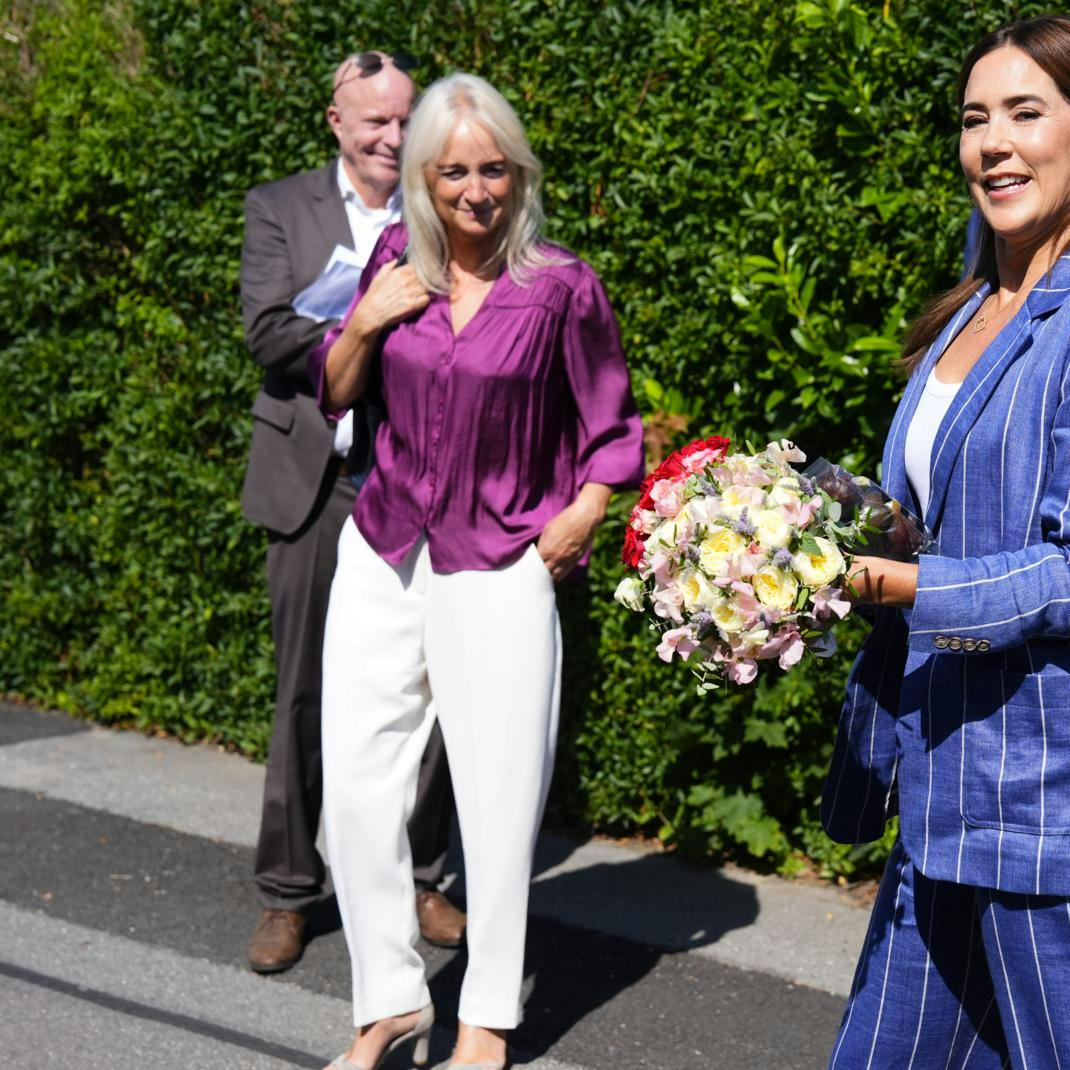 Dronning Mary i Tårnby onsdag eftermiddag.