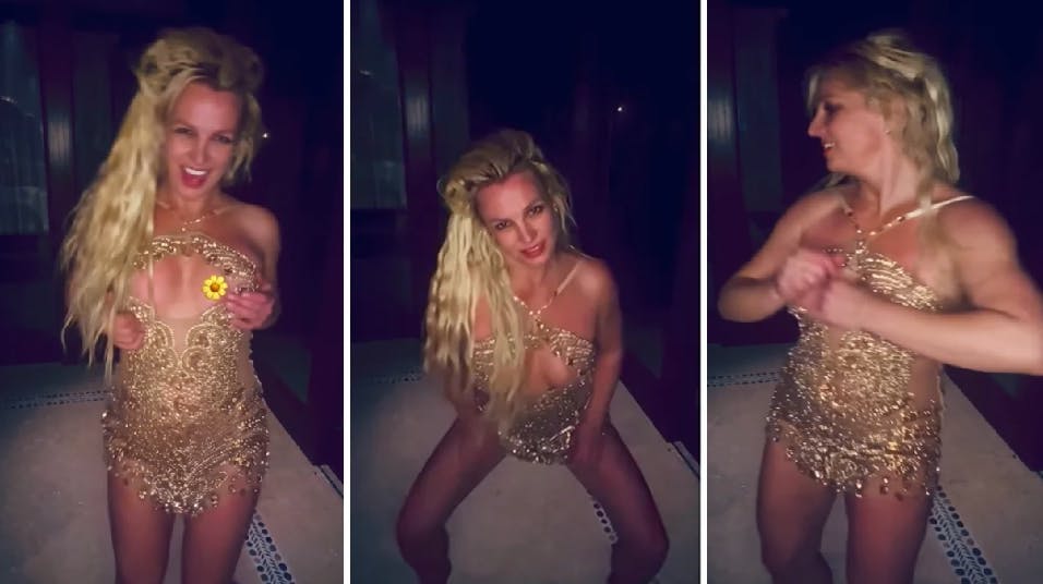 Britney Spears giver den atter engang ikke for lidt i sit danseri.
