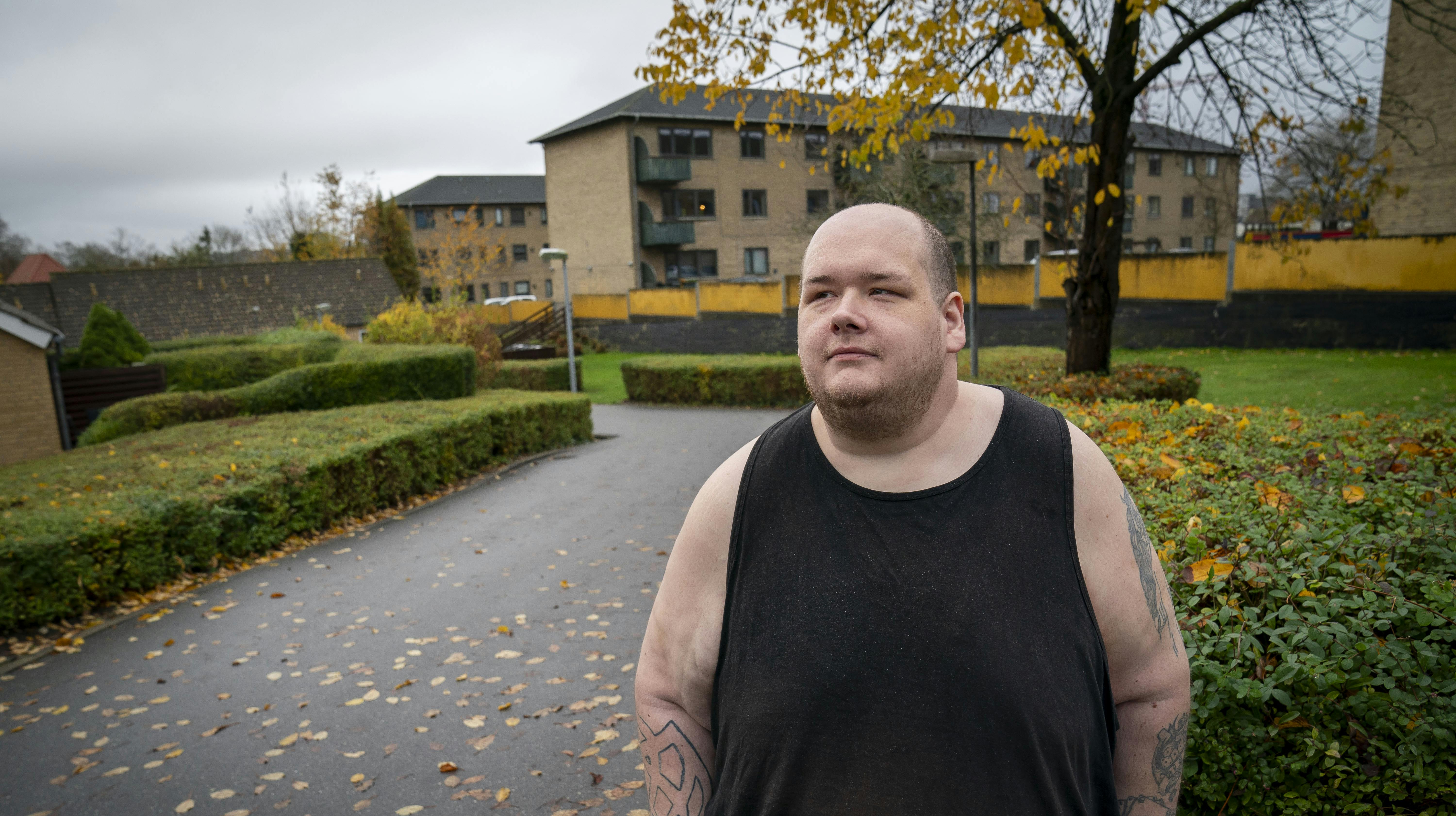 Stefan Jepsen fra TV 2-programmet "Stor Mand" har tabt sig 200 kilo. Onsdag blev han overfuset på gaden af en fremmed mand på grund af sin vægt.