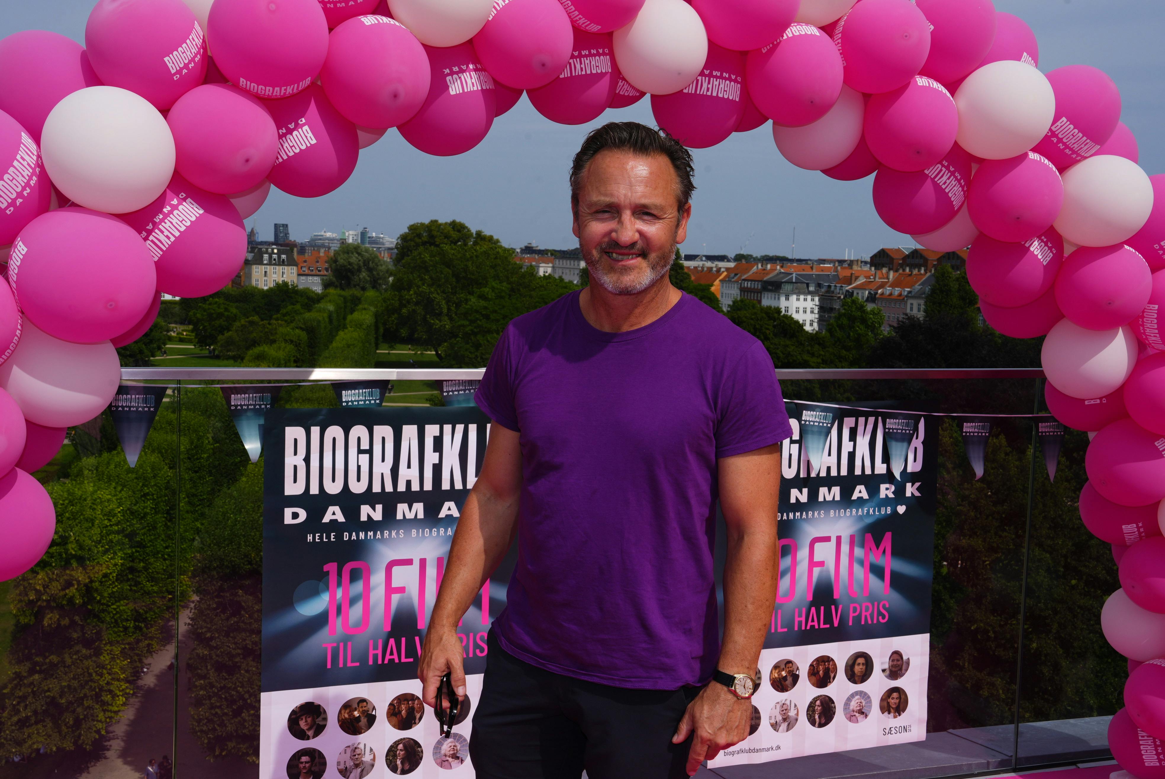 Lars Ranthe har brugt sommeren i Danmark - og det været godt.