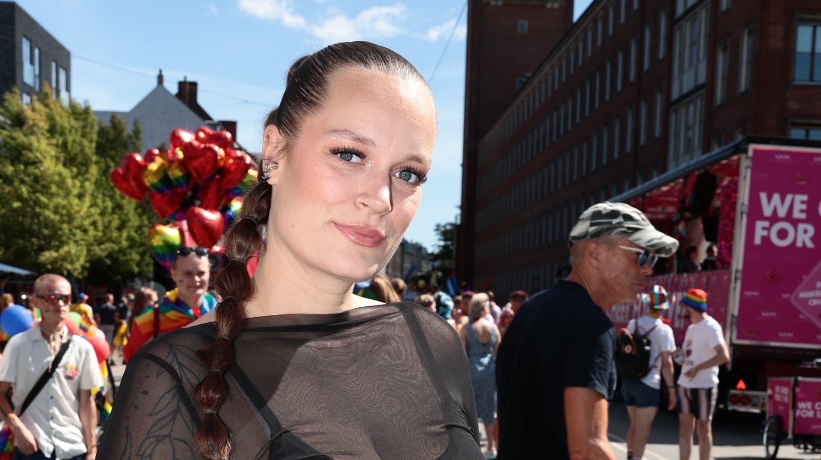 Methea Baltzer venter sit første barn.